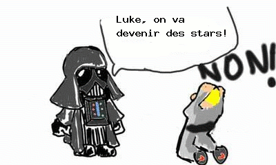 Luke, on va devenir des stars!